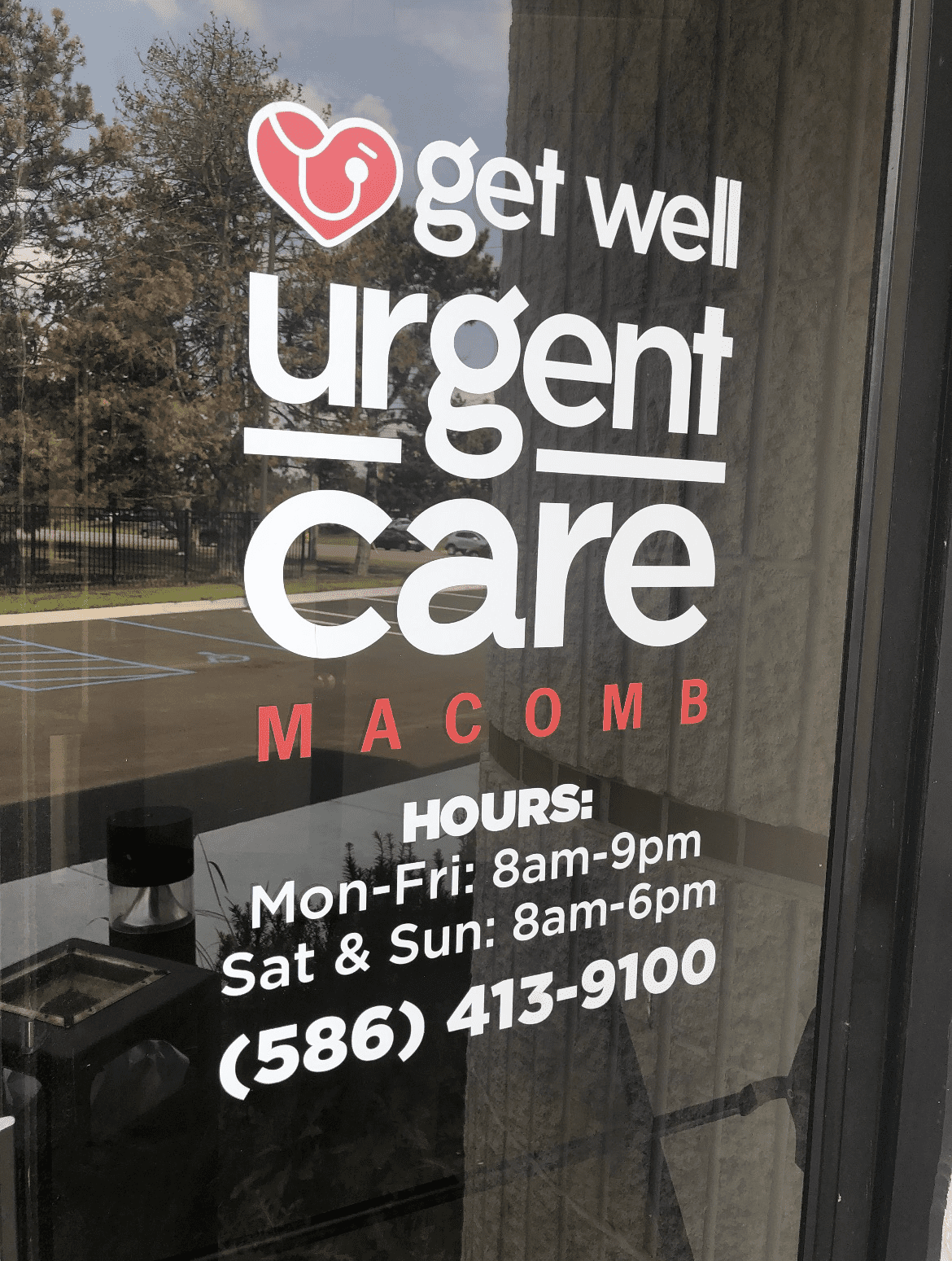 Get Well Urgent Care Clinton Township Front Door